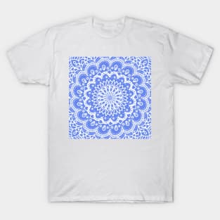 French Blue Mandala T-Shirt